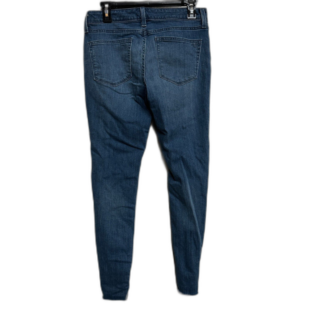 Vineyard Vines Skinny Medium Wash Jeans - Women 6 - Slim Raw Hem Y2K Fit - Picture 5 of 8